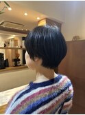 大人可愛い20代30代小顔丸みショート