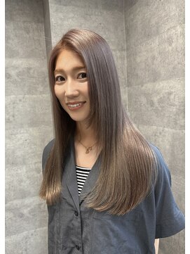 ルイス(L'wis) 仲田歩夢ちゃん、ハイトーン、ラベンダーカラー！