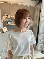エイチヘア(h hair)&nbsp;【hhair 四条大宮】前下がりボブ
