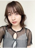 結べるボブレイヤーカット顔まわりカット後毛カットワンカール