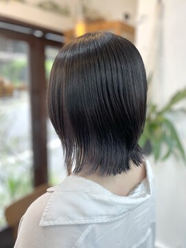 リッカ(RICCA) レイヤーボブ×インナーカラー~ラベンダーシルバー~