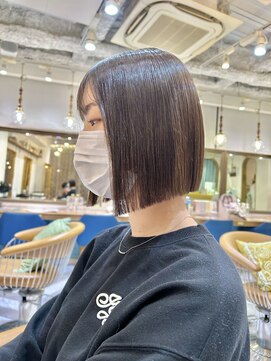 ロンドアベニール 北千住(Lond avenir) 簡単にまとまるボブ☆美髪ボブ/美髪縮毛矯正[北千住]