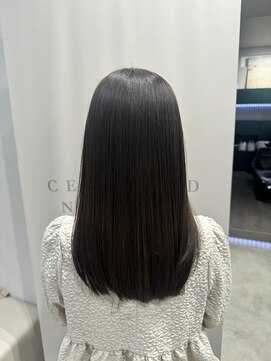 プレビア 上尾店(PREVIA) 髪質改善カラー☆ダークブラウン