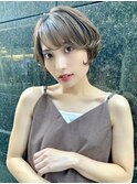 大人ショート×ゆるふわパーマ