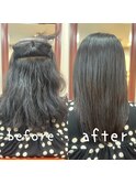 縮毛矯正【甲斐】カシミアストレート53