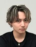 【筋感ハイライトスタイル】メンズカット　ハイライトカラー￥14500【大宮】