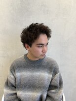 ルースト 京都四条大宮店(ROOST)&nbsp;スパイキーショート×ピンパーマ