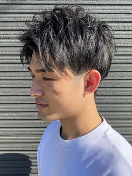 ジージェイ(GJ)の写真/メンズ専門理容室で、高技術なデザインカットや流行のパーマをご提供♪あなたのなりたいを叶えます！