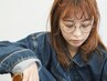 tomoka2回目限定・暖色系ケアカラー10%off +シャンプーブロー代サービス！