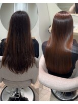 トロン(tronc)&nbsp;「美髪矯正」before→after