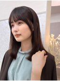 顔まわりカット/レイヤーカット/髪質改善/前髪カット/銀座