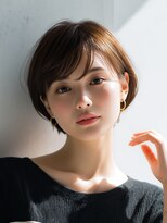 コンフィー(comfy)&nbsp;コンパクトショート × 柔らかブラウン