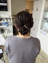 ルシードスタイル　ムースユイット(LUCIDO STYLE mousse8)&nbsp;結婚式ヘアアレンジ
