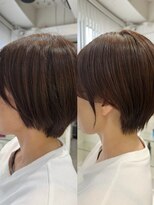 メモリーズ 表参道(Memories)&nbsp;絶壁解消・ひし形・丸み・大人ショートボブ20代30代40代