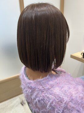 ☆ボブ×マロンベージュカラー♪♪☆