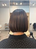 黒髪/クラゲヘアー/オリーブグレー/小顔/ココアベージュ/天王台