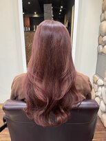 オーガスト ヘア ネイル(AUGUST hair nail)&nbsp;ブリーチ有◎カシスレッド