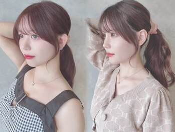 アルバム 新宿(ALBUM SHINJUKU)の写真/トレンドと似合わせカットで魅力度アップ！垢抜けヘアに[ブリーチ/ダブルカラー/レイヤーカット/新宿駅]