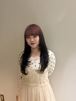 ブレスシイ 大阪梅田(brace SII)&nbsp;ルーツカラー　ピンク×ブラウン