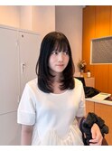 《wakana》ワンカールで可愛い♪ミディアムレイヤー