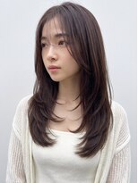 ディアーナ(DIANA) ブリーチなし透明感アッシュベージュ韓国風レイヤー秋カラー