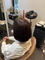 ピスケス(pisces) 大人女性の悩み解決◇煌めく艶の髪質改善×透明感カラー
