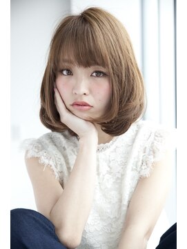 ヘアメーク マーサ 成田ユアエルム店(Hair Make MASA) 成田ユアエルム内♪ルーズ&毛先カールでふるゆわボブスタイル