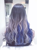 メルマードバーベル(Mermard Bavel)&nbsp;グラデーション(ブルーシルバー)