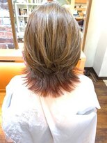 ミオ パーチェ ヘア(mio pace hair) ウルフカット【インナーカラー】