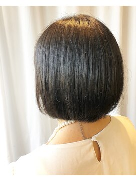 デイジー インデックスヘア 大島店(DAISY index hair) ”DAISY大島店” 小顔/オリーブカラー/襟足スキッリ前下がりボブ