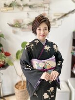 撮影ヘアセット