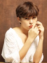 シアンデルカ(CYANDELUCCA) 外国人のようなクセ毛ショート