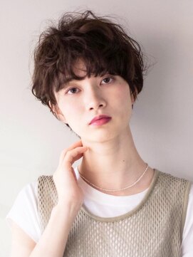 サーカス バイ ビュートリアム 青山(CIRCUS by BEAUTRIUM) ★マッシュショート/パーマ/大人ショートカット/30代/40代