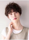 ★マッシュショート/パーマ/大人ショートカット/30代/40代
