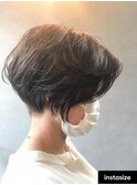 【店長中森が提案】ナチュラルな刈り上げが◎ラフショート♪