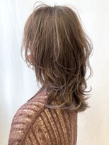 アイティー バイ アルバム 中野店(IT by ALBUM) レイヤーグレージュ_ミニウルフテラコッタくすみブルー_ba328231