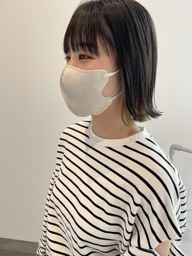 リノ 守山店(lino) 透明感カラー+ナチュラルインナーカラー