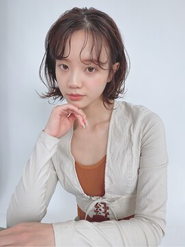 ルービック 高槻(Rubik's) シースルーバング/小顔くびれミディアムボブ