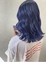 オレロ 国立(olelo)&nbsp;暗めカラー/グランマッシュ/デザインカラー/フェザーパーマ/国立