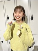 CAF FUKO/グレーベージュ/インナーカラーボブ/大阪/心斎橋