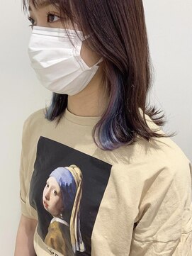 ネオヘアー 曳舟店(NEO Hair) イヤリングカラー/レインボーカラー