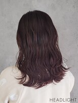 フローレス バイ ヘッドライト 川崎店(hair flores by HEADLIGHT) ピンクパープル_743L15164