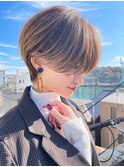 20代30代40代50代ショートカット耳かけショート前髪なしショート