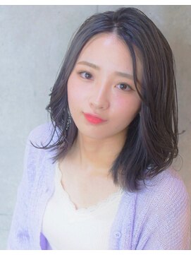 ストーリア 川崎店(STORIA) エギョモリ×前髪なしミディアム★韓国★