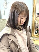 ティンク(Tink.)&nbsp;【Tink.宗方】初カラー★ナチュラルハイトーン★髪質改善★