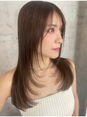 韓国風レイヤーカット