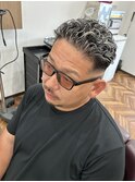 韓国マッシュスペインカールスパイキーショート〈理容室〉西川口