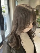 ミズチャーム(Ms.CHARM)&nbsp;韓国こなれミディ/オリーブベージュ/イメチェン