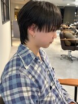 リコ ヘアアンドリラクゼーション 名駅店(LICO HAIR＆RELAXATION)&nbsp;シースルーマッシュウルフ　名古屋駅/名駅/メンズ