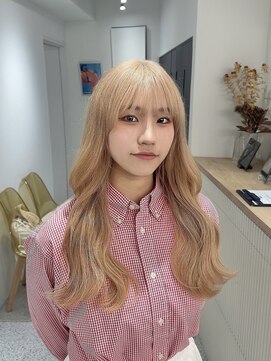 ペレ 渋谷(PELE) 前髪/アンブレラカラー/こなれミディ/イメチェン/ウェーブパーマ